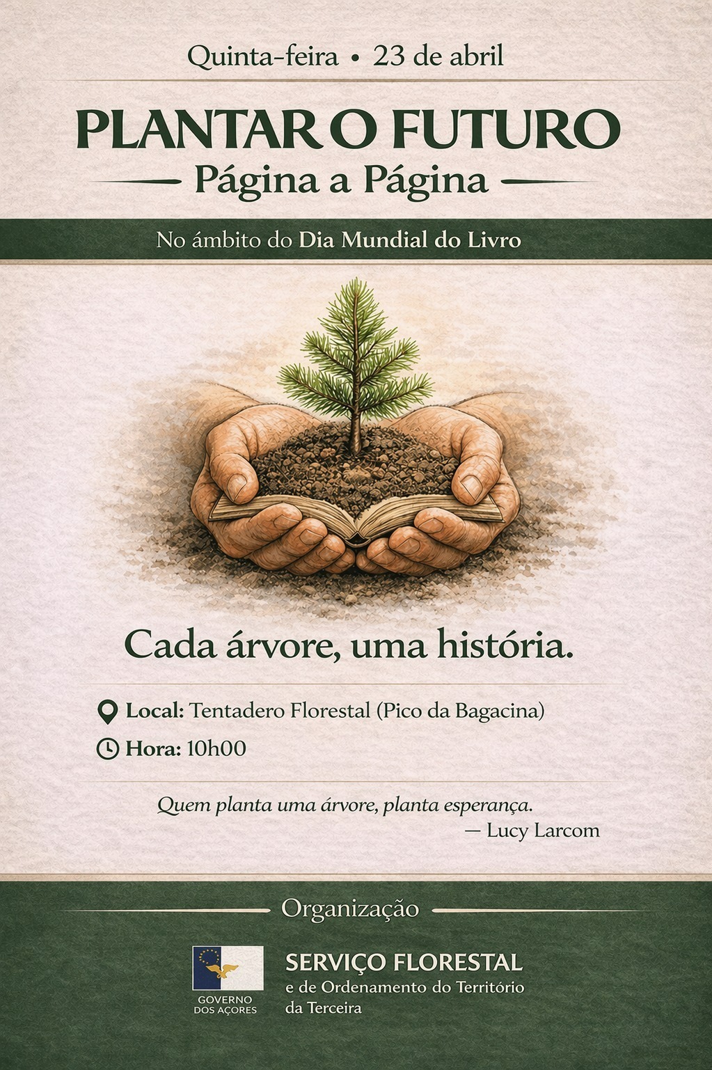 Plantar o Futuro, Página a Página