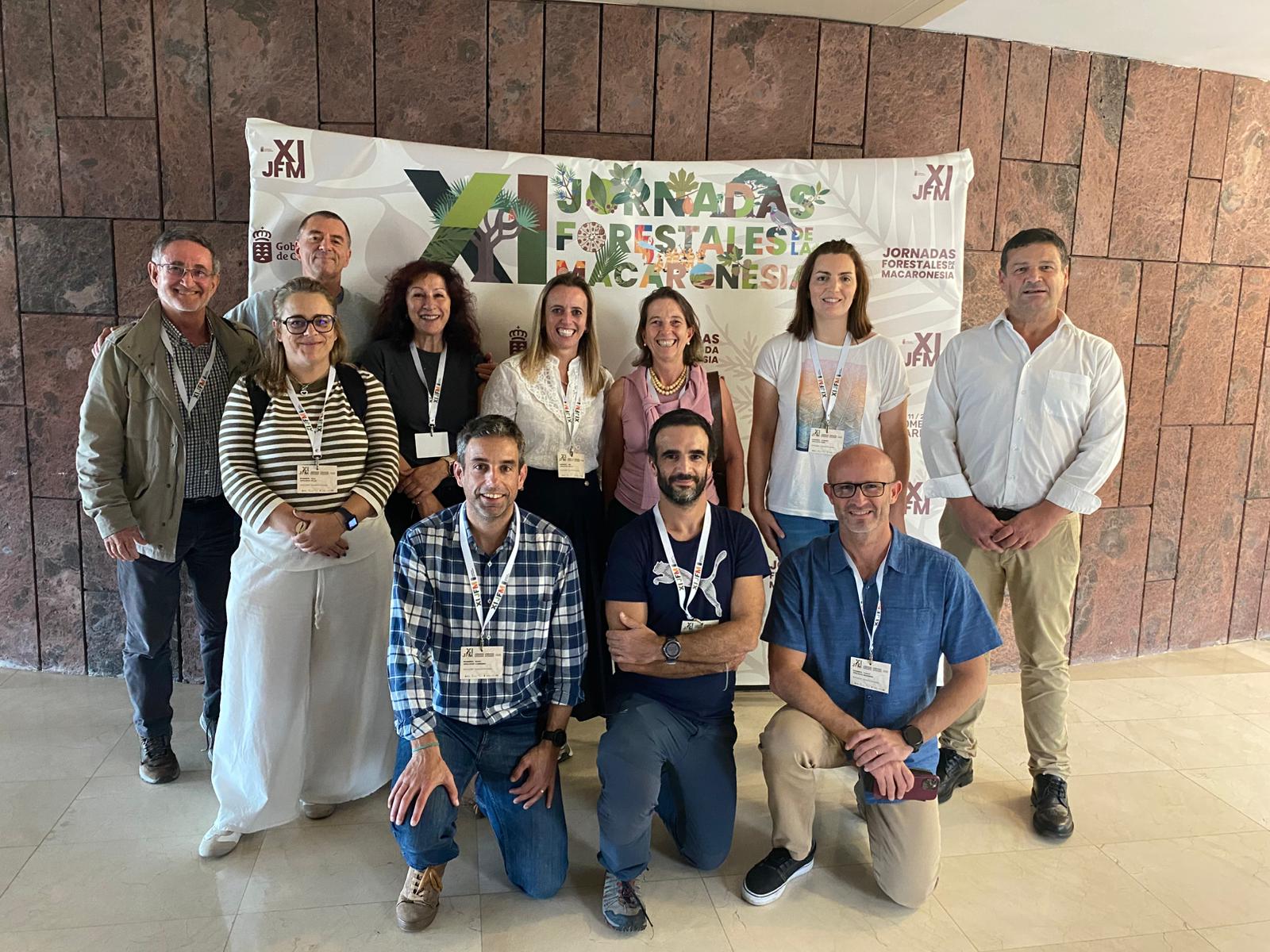 LIFE IP CLIMAZ representado pela Direção Regional dos Recursos Florestais e Ordenamento Territorial (DRRFOT) nas XI Jornadas Florestais da Macaronésia