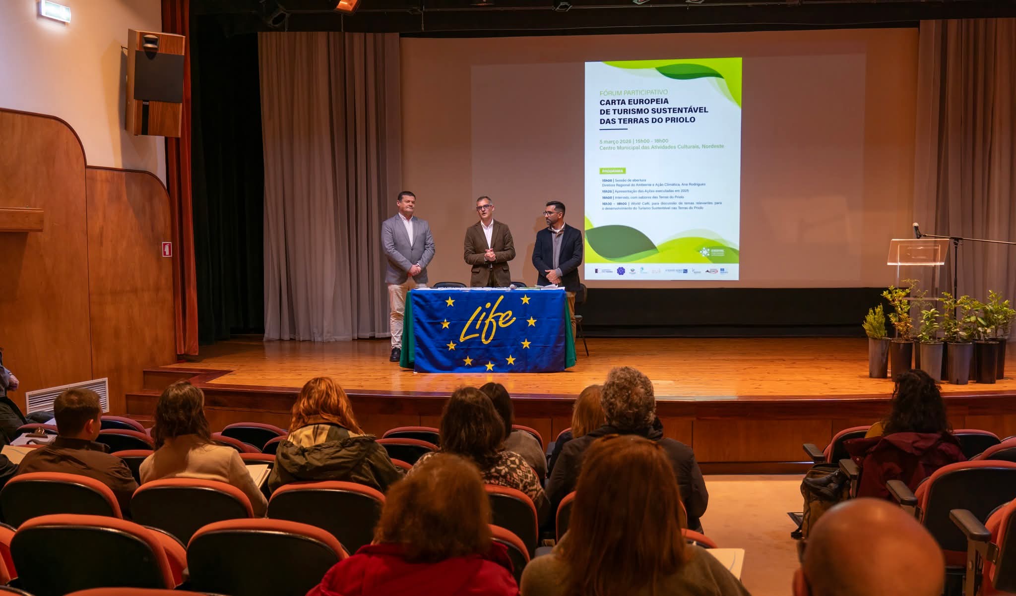 Participação da DRRFOT no Fórum Participativo da Carta Europeia de Turismo Sustentável das Terras do Priolo